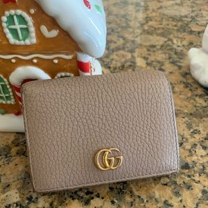 Gucci marmont card case wallet